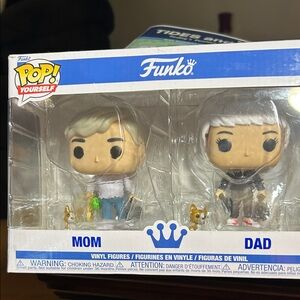 Funko Pop Yourself Mom and Dad Collectible Set
